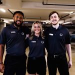 Reliable 12 Oaks Parking Employees in a Parking Garage.