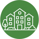 Residential Properties Icons.
