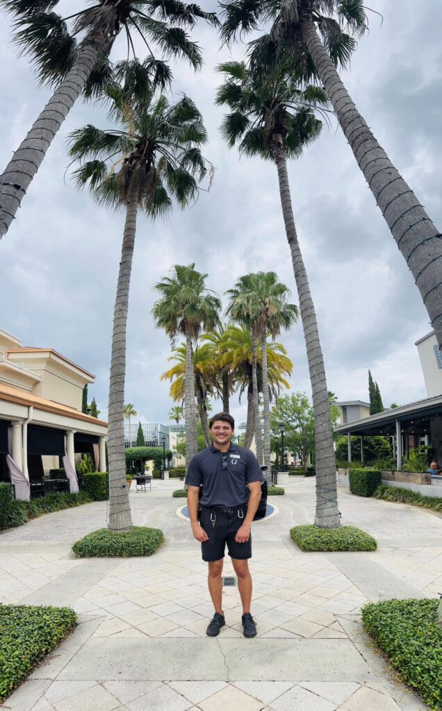 12 Oaks Valet attendant at Upscale South Floria Shopping Center.